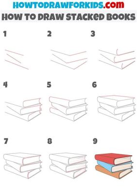 How to Draw a Stack of Books: Steps and Insightful Tips